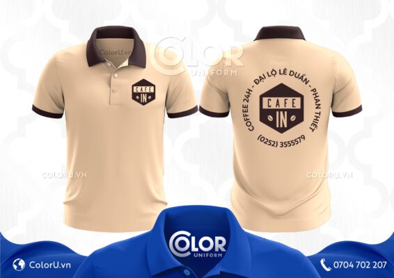 Áo thun đồng phục cafe In