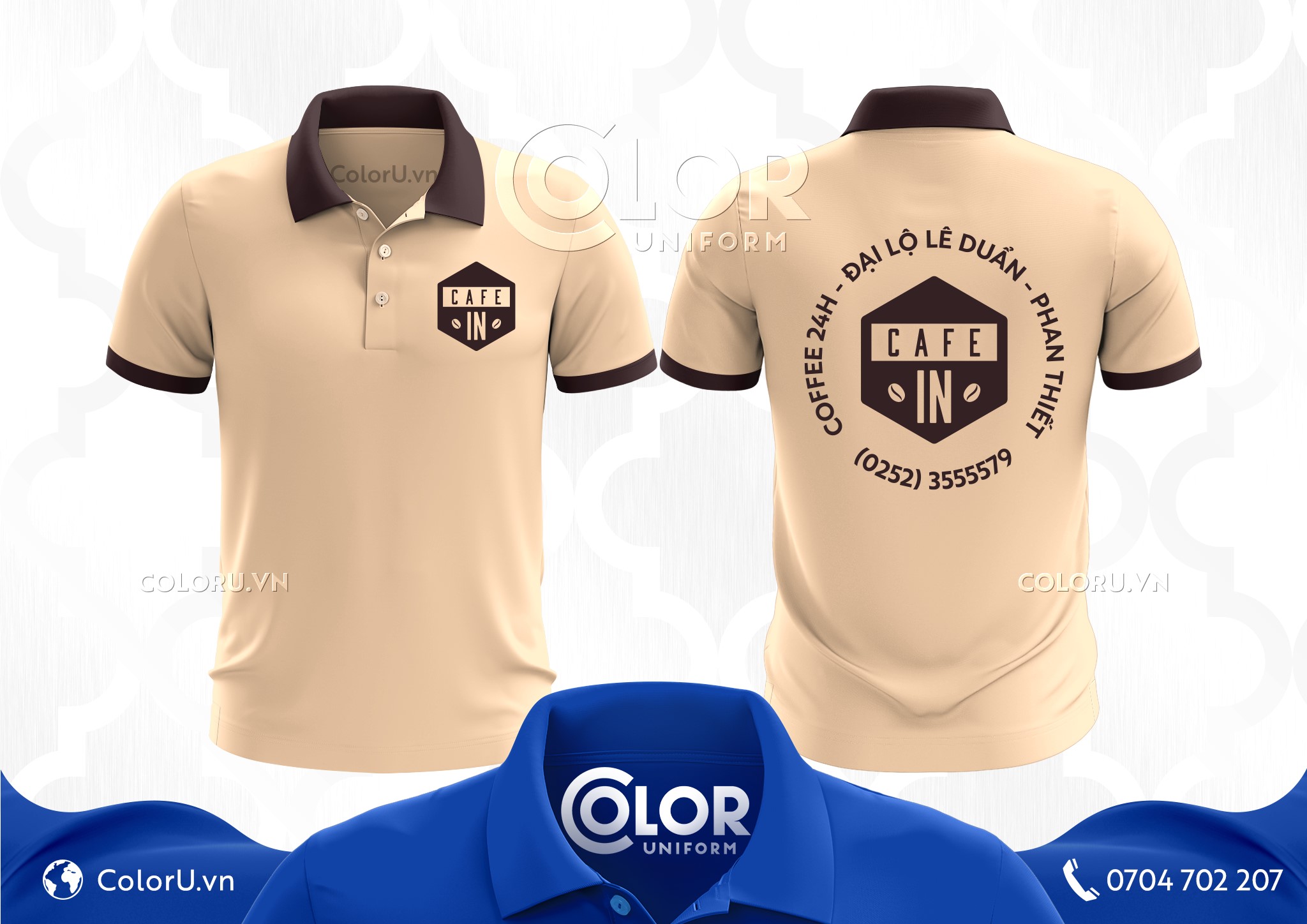 Áo thun đồng phục cafe In